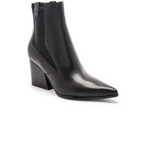 Kendall and Kylie Sleek Black Booties